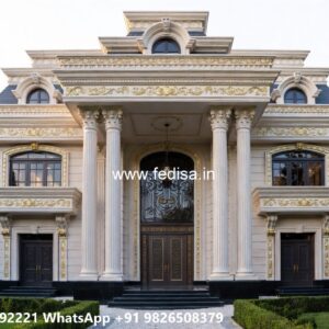 Classic House Design with Grand Entrance Ideas No-9176