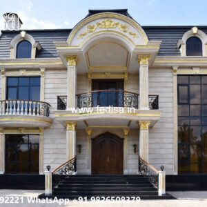 Classic House Design with Beautiful Staircase Ideas No-9180
