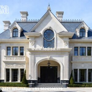 Classic House Design with Luxury Dining Room Ideas No-9184