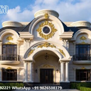Traditional Classic House Design with Rich Decor No-9185