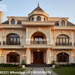 Classic House Design with Beautiful Terrace Spaces No-9187