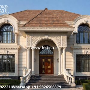 Classic House Design with Elegant Window Designs No-9189