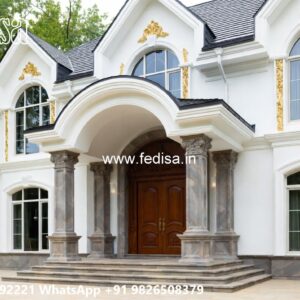 Luxury Classic House Design with Vintage Elegance No-9191