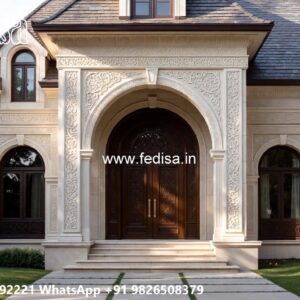 Elegant Classic House Design with Rich Textures No-9202