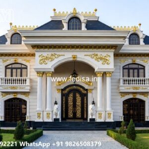 Classic House Design with Beautiful Stone Cladding No-9217