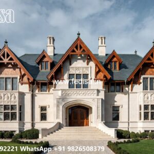 Classic House Design with Stunning Outdoor Beauty No-9273