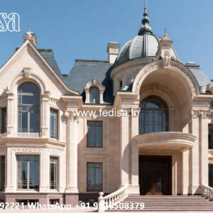 Classic House Design with Grand Living Room Concepts No-9285