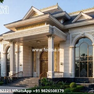 Classic House Design with Timeless Royal Elegance No-9290