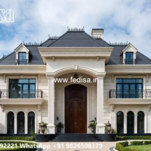 Classic House Design with Traditional Decorative Details No-9298