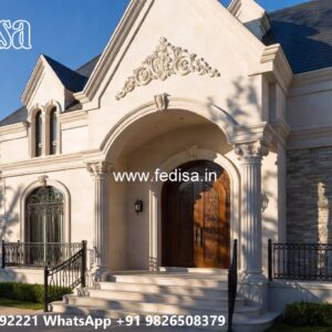 Classic Villa Design with Beautiful Garden Landscape No-9310