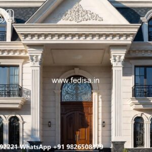 Classic Villa Design with Stylish Balcony Concepts No-9312