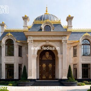 Classic Villa Design with Elegant Dining Room Decor No-9331