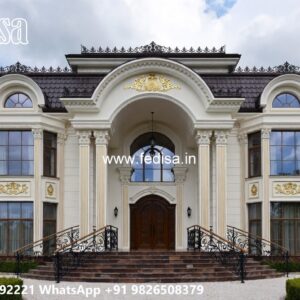 Luxury Classic Villa Design with Elegant Hall Ideas No-9335