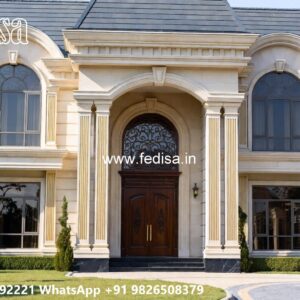 Classic Villa Design with Stylish Outdoor Lighting No-9351