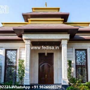 Classic Villa Design with Elegant Garden Concepts No-9362