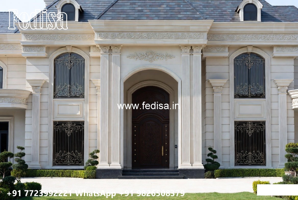 Classic Villa Design with Beautiful Exterior Walls No-9364