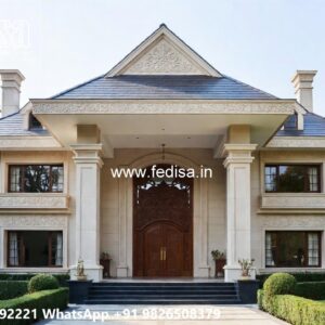 Classic Villa Design with Elegant Hallway Concepts No-9375