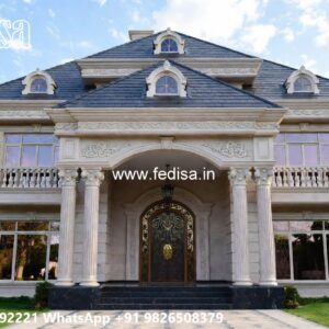 Classic Villa Design with Stylish Royal Interiors No-9377