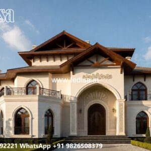 Classic Villa Design with Premium Exterior Lighting No-9392