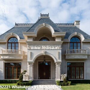Classic Villa Design with Elegant Window Concepts No-9418