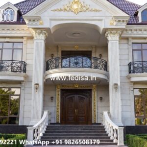Elegant Classic Villa Design with Grand Spaces No-9433