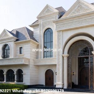 Classic Villa Design with Rich Elegant Architecture No-9436