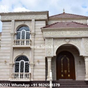 Classic Villa Design with Elegant Courtyard Inspiration No-9439