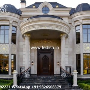 Classic Villa Design with Beautiful Marble Details No-9440
