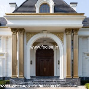 Luxury House Design with Stylish Exterior Facade No-9462