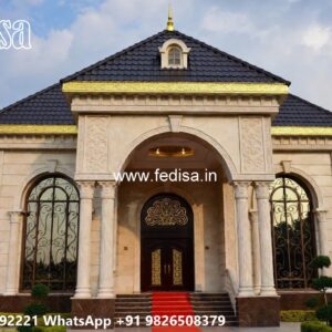 Luxury House Design with Swimming Pool and Garden No-9481