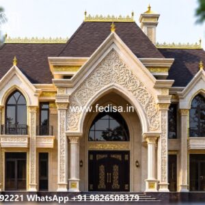 Elegant Luxury House Design with Royal Touch No-9483