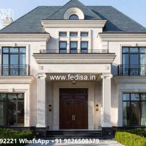 Luxury House Design with Grand Front Elevation No-9488