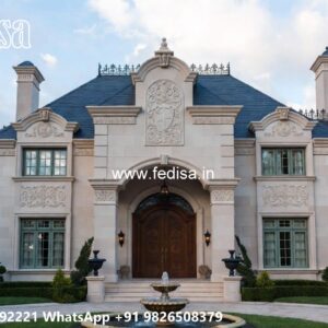 Luxury House Design with Elegant Marble Flooring No-9505