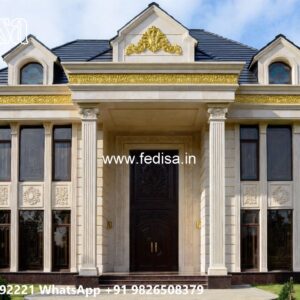 Luxury House Design with Grand Architectural Style No-9514