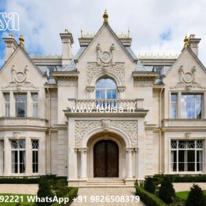 Luxury House Design with Beautiful Balcony Decor No-9531