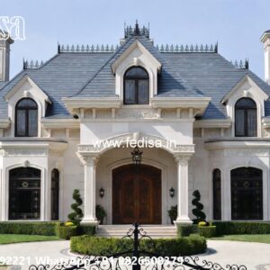 Luxury House Design with Beautiful Exterior Walls No-9543