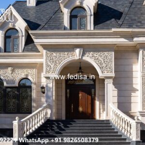 Luxury House Design with Stylish Home Elevation No-9544