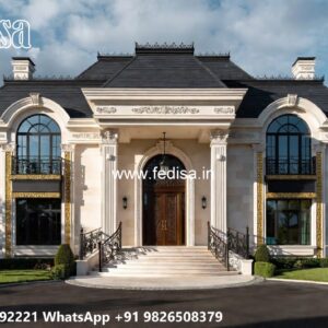 Luxury House Design with Unique Architectural Beauty No-9547