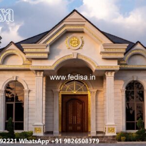 Luxury House Design with Elegant Facade Concepts No-9553