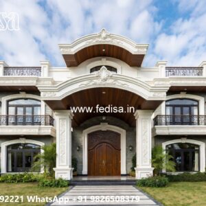 Luxury House Design with Beautiful Landscape Concepts No-9582