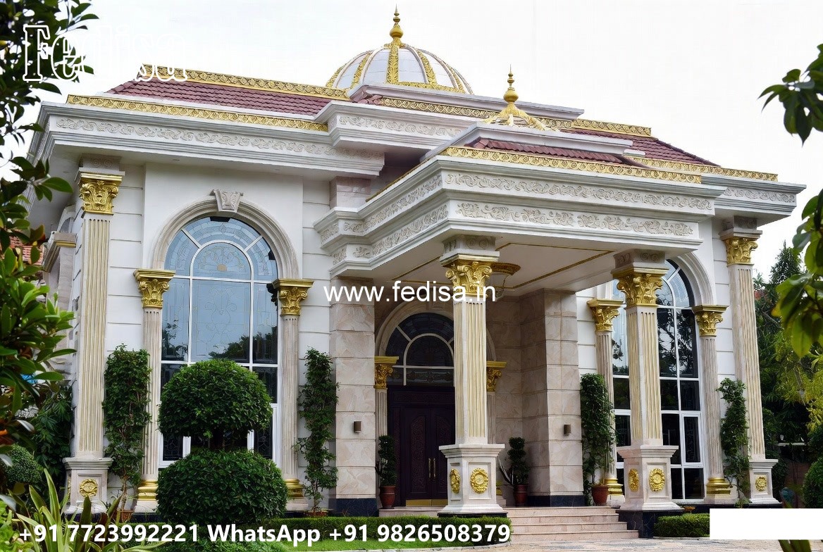 Luxury House Design with Rich Marble Interior Ideas No-9596