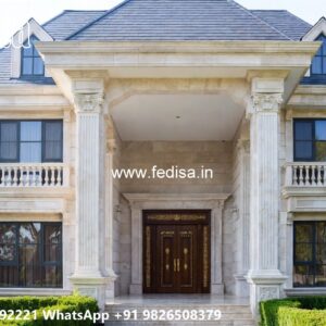 Elegant Classic House Design with Vintage Charm No-9620