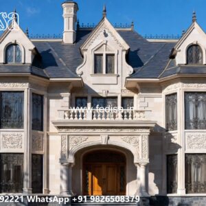 Classic House Design with Elegant Window Designs No-9639