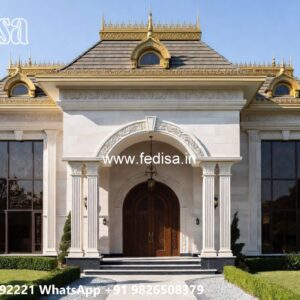 Classic House Design with Beautiful Front Elevation No-9678