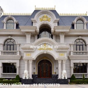 Classic House Design with Beautiful Exterior Walls No-9684