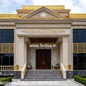 Classic House Design with Beautiful Roof Styling No-9709
