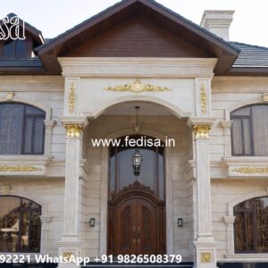 Classic House Design with Stunning Outdoor Beauty No-9723