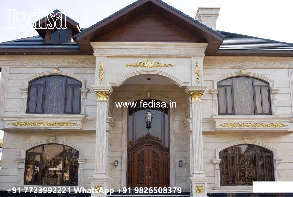 Classic House Design with Stunning Outdoor Beauty No-9723