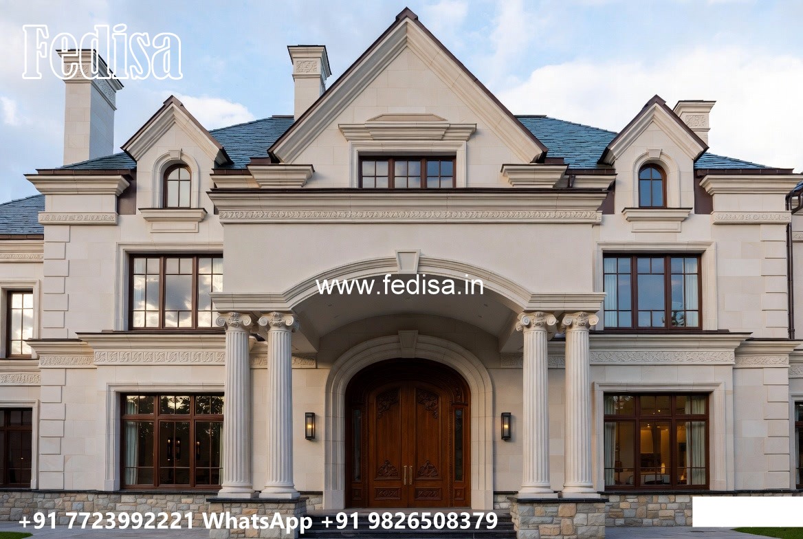 Classic House Design with Traditional Royal Styling No-9725