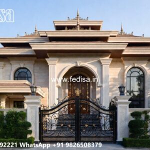Classic House Design with Decorative Pillar Beauty No-9729